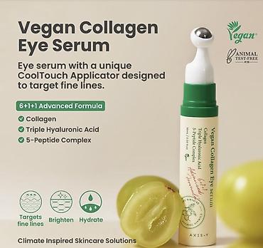 optitect vitamin c: AXIS-Y Vegan Collagen Eye Serum Tezedir ve original - Göz ətrafı — 2