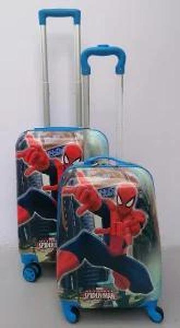 Rančevi, torbe i koferi: Dečiji kofer set – Spider‑Man dizajn - Set od 2 kofera sa — 12
