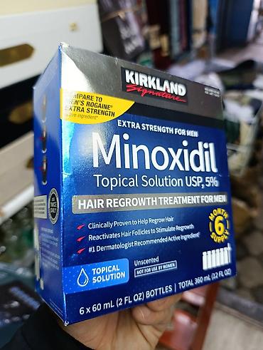 minox: Kirkland Signature Minoxidil 5% Topical Solution, Extra Strength for — 10