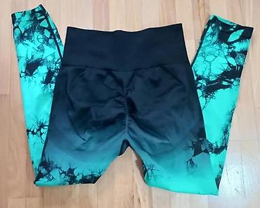 Helanke, biciklistički šortsevi: Ženske sportske helanke visokog struka - Model: duge helanke sa — 15