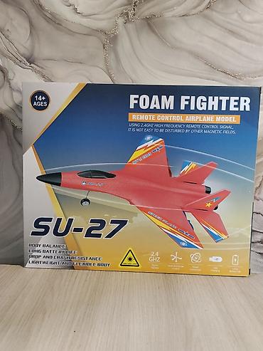 Радиоуправляемый самолёт SU-27 Foam Fighter (14+) - Масштабная модель