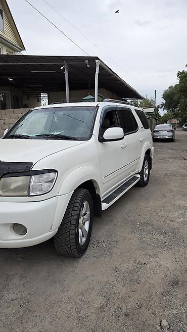 прадо 2008: Toyota Sequoia V8, комплектация Limited, белый цвет. Основные — 4