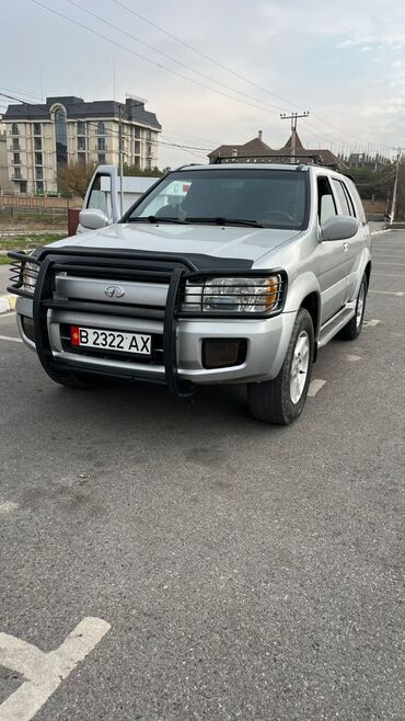 Infiniti: Infiniti QX4: 2002 г., 3.5 л, Автомат, Газ, Внедорожник