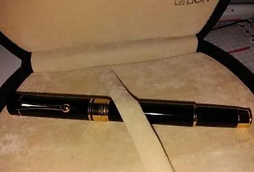 Ostali aksesoari: LION Maxima naliv-pero sa futrolom - Elegantno crno naliv-pero sa — 5