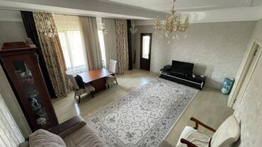 аренда квартиры в бишкеке на длительный срок в Кыргызстан | Долгосрочная аренда квартир: 4 комнаты, С мебелью полностью