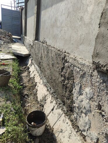 Штукатурка, шпаклевка: Штукатурные и отделочные работы заборов/стен снаружи - Выравнивание и — 9