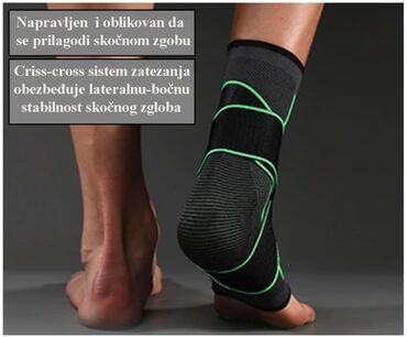 Bandažeri, steznici, korektori: Cena 999 din Steznik za skočni zglob Elatični steznik za fiksiranje na lalafo.rs — 5 Bandažeri, steznici, korektori: Cena 999 din Steznik za skočni zglob Elatični steznik za fiksiranje — 5