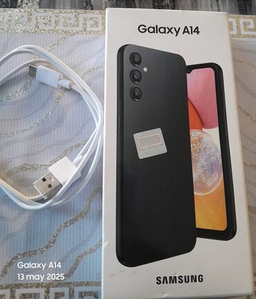 Mobil telefon və aksesuarlar: Samsung Galaxy A14, 64 GB, rəng - Qara