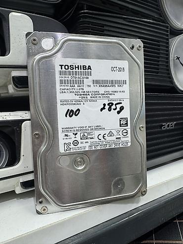 thunderbolt display: Накопитель для ПК, Б/у, Toshiba, HDD, 1 ТБ, 3.5", Для ПК — 1