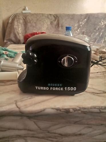 corn iphone: QUICKS Turbo Force 1500 elektrik ətçəkən işlənmiş. - Güc: 1500W — 1
