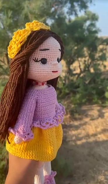 tent cadir satisi: Əl işi toxunma kuklalar – amigurumi - Material: hipoallergenik — 5