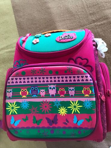 детская кофта для девочки: Детский школьный портфель рисунком совы для девочек, ортопедический