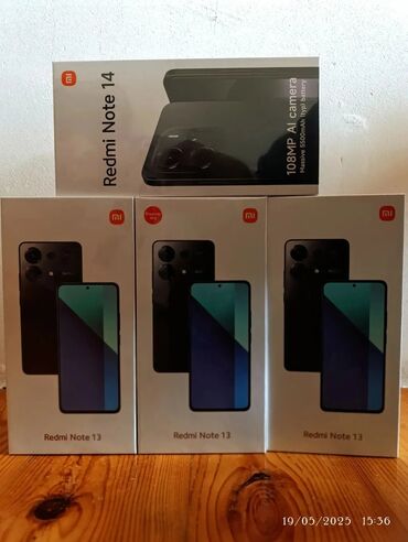 прокат плейстейшен 4: Xiaomi Redmi Note 13, 512 GB, rəng - Gümüşü, 
 Zəmanət, Düyməli, Barmaq izi