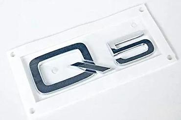 Auto delovi, gume i tjuning: Samolepljiv znak Audi Q5. Samolepljvi znak Q5, Q7 Audi. ✨ Dosta — 1