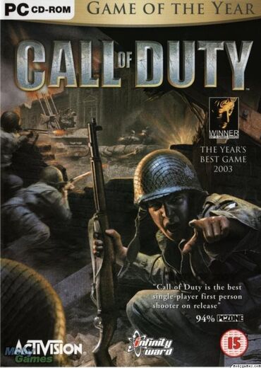 sony 3 cena: Call of Duty 1 igra za pc (racunar i lap-top) ukoliko zelite da