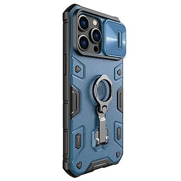 Maske i futrole za telefone: Maska Nillkin CamShield Armor Pro Magnetic za iPhone 14 Pro 6.1 plava — 3