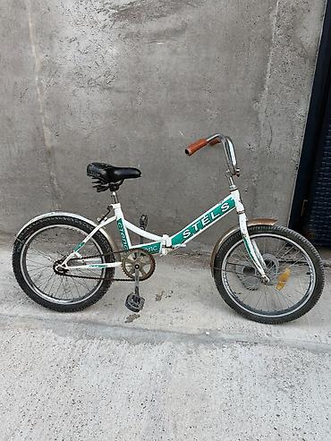 velosiped 28 type 1: Uşaq velosipedi – STELS - Çərçivə: aşağı enişli polad çərçivə, uşaq — 1