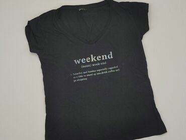 t shirty print design: T-shirt, S (EU 36), condition - Good