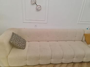 Divanlar: Məhsul: L formalı künc divan - Dizayn: Müasir, yumşaq xətlərə malik — 2