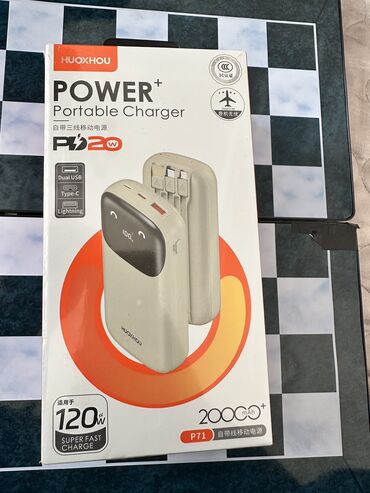 акумулятор для телефона: Новый Power+ банк
3in1
20000mAh
120w
USB/Type-c/Lightning


Вотсап