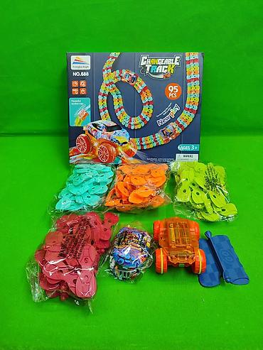 Игрушки: Трек с машинкой Changeable Track игрушка детская🛣️ Комплектация — 1