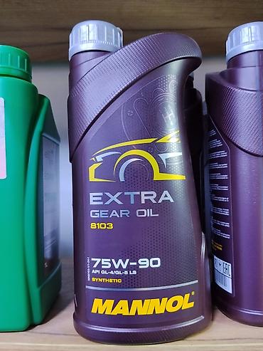 5w 30: MANNOL Extra Gear Oil 8103 — синтетическое трансмиссионное масло — 1