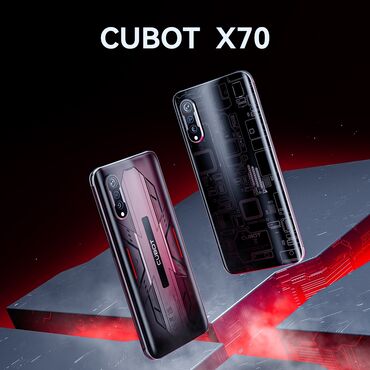 Digər mobil telefonlar: Cubot X70 12GB/256GB-449Azn Batareka-5200MAH Kamera-100MP (Space