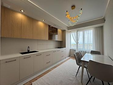 2 комнаты, 68 м², Кок-Жар ж/м Элитка, 10 этаж, Дизайнерский ремонт