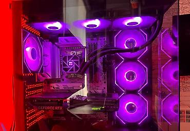 macbook pro i9: Gaming PC Seti — Ryzen 7 7800X3D, RTX 5060 Ti, 32GB DDR5 + Monitor və — 3
