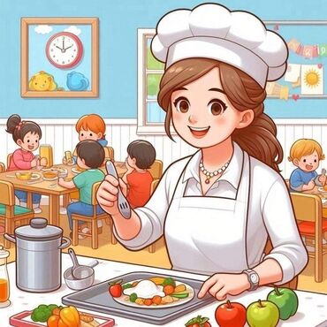 няня со знанием турецкого языка: Доброго времени суток! Ищу повара в садик, готовка три раза в день