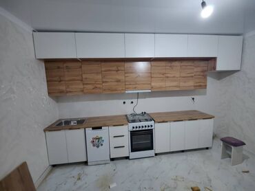 Кухонные гарнитуры: Кухонный гарнитур, Новый, цвет - Серый, Бесплатная доставка at lalafo.kg — 11 Кухонные гарнитуры: Кухонный гарнитур, Новый, цвет - Серый, Бесплатная доставка — 11