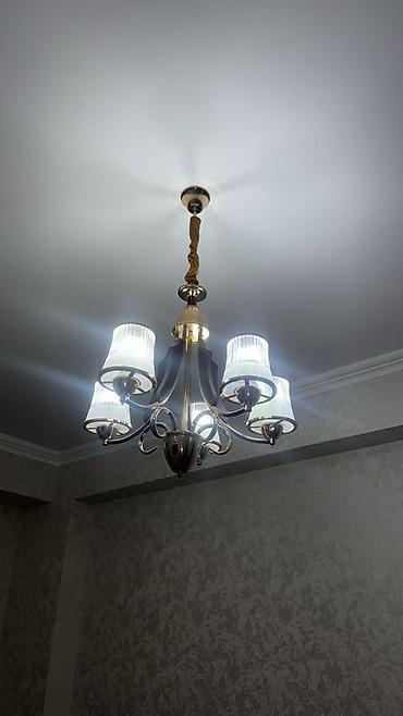 cucə lampası: Çılçıraq, 5 lampa, Metal — 1