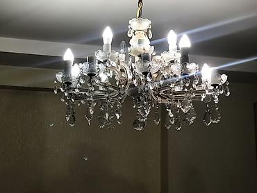 Çilçıraqlar: Çılçıraq, 10 və daha çox lampa, Xrustal — 7