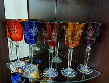 покрышки в баку цены: Бокалы, Хрусталь, 200 мл — 1