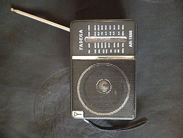 radi̇o: FADEGA AR-1688 portativ radio qəbuledici - Dalğalar: FM / MW (AM) / — 1