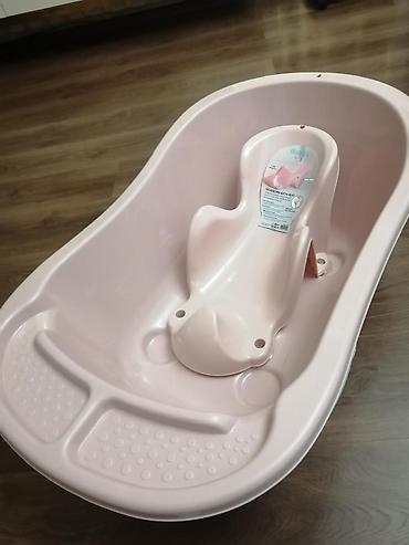 sam agaci satisi: Uşaq hamam dəsti – açıq çəhrayı rəngdə Komplekt: - Ergonomik körpə — 1