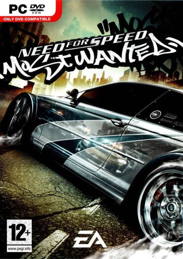 cd za auto: Need for Speed: MOST WANTED igra za pc (racunar i lap-top) ukoliko