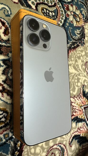 айфон 13 мини цена бишкек бу: IPhone 13 Pro, Колдонулган, 128 ГБ, Көгүлтүр, Каптама, Куту, 82 %