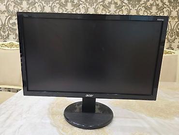 Monitorlar: HP w2072a və Acer K202HQL monitorlar HP w2072a - Ekran diaqonalı: 20" — 4