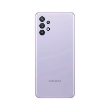 Розетки: Samsung Galaxy A32, 64 ГБ, цвет - Фиолетовый, Отпечаток пальца