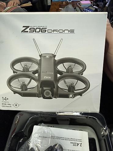 Дроны: Квадрокоптер Z906 Drone - Компактный дрон с защитой винтов в каналах — 3