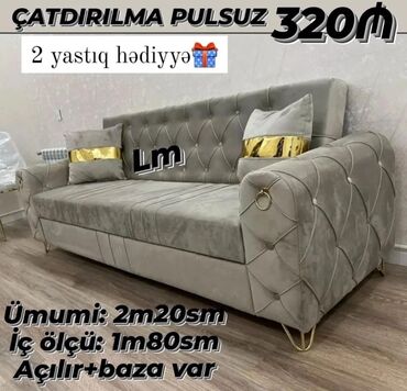 Qonaq otağı dəstləri: Divan, Yeni, Açılan, Bazalı, Parça, Şəhərdaxili pulsuz çatdırılma