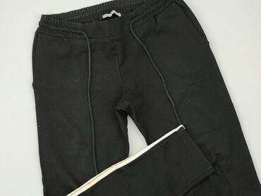 czarne spódniczka z rozcięciem: Sweatpants, Elisabetta Franchi, S (EU 36), condition - Good