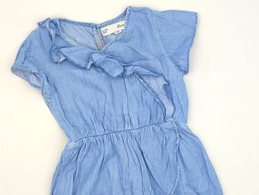 sukienka z łańcuchem: Dress, DenimCo, 5-6 years, 110-116 cm, condition - Perfect