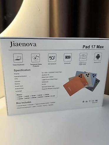 Планшеттер: Планшет, эс тутум 512 ГБ, 10" - 11", 5G, Жаңы, Классикалык түсү - Ток сары — 6