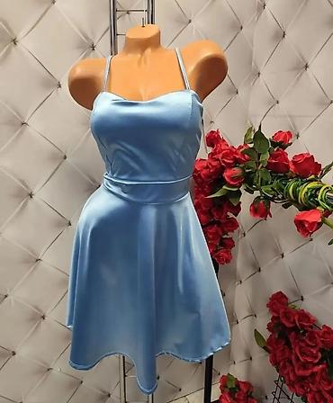 Haljine: ❤️❤️ satenske haljinice koje se pertlaju pozadi. 3000❤️❤️ — 20