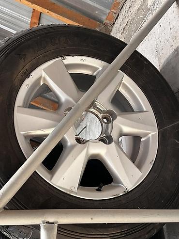 рулевая рейка гольф 2: Комплект колес в сборе: шины Dunlop на литых дисках 570 Lexus родной — 3
