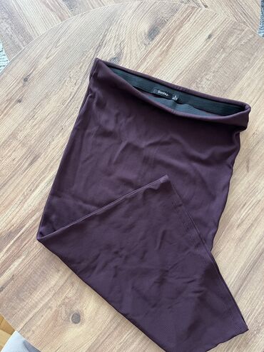 terranova suknje: S (EU 36), Midi, color - Burgundy