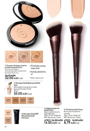 Bədənə qulluq: Oriflame bədən və şəxsi qulluq məhsulları – seçilmiş kolleksiyalar — 50