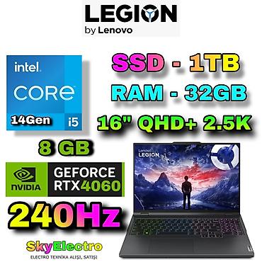 legion 5 pro: Yeni Lenovo Legion, 16 ", Intel Core i5, 1 TB, Ödənişli çatdırılma, Ünvandan götürmə, Pulsuz çatdırılma — 1